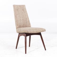 Adrian Pearsall Adrian Pearsall for Craft Associates 1613 C MCM Walnut Dining Chairs Set of 6 - 3834235