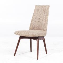 Adrian Pearsall Adrian Pearsall for Craft Associates 1613 C MCM Walnut Dining Chairs Set of 6 - 3834236