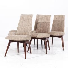 Adrian Pearsall Adrian Pearsall for Craft Associates 1613 C MCM Walnut Dining Chairs Set of 6 - 3834237