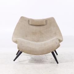 Adrian Pearsall Adrian Pearsall for Craft Associates 1828 C Mid Century Walnut Chaise Lounge - 4212405