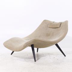 Adrian Pearsall Adrian Pearsall for Craft Associates 1828 C Mid Century Walnut Chaise Lounge - 4212406