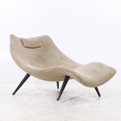 Adrian Pearsall Adrian Pearsall for Craft Associates 1828 C Mid Century Walnut Chaise Lounge - 4212407