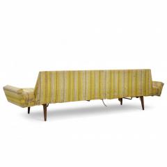 Adrian Pearsall Adrian Pearsall for Craft Associates 2000 S Mid Century Walnut Gondola Sofa - 4356281
