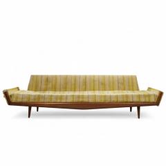 Adrian Pearsall Adrian Pearsall for Craft Associates 2000 S Mid Century Walnut Gondola Sofa - 4356282