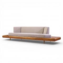 Adrian Pearsall Adrian Pearsall for Craft Associates 2006 S Mid Century Walnut Sofa - 4659626