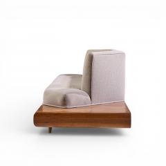 Adrian Pearsall Adrian Pearsall for Craft Associates 2006 S Mid Century Walnut Sofa - 4659629