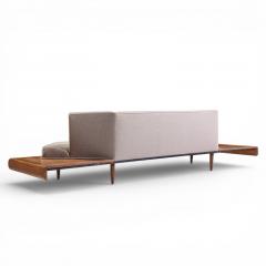 Adrian Pearsall Adrian Pearsall for Craft Associates 2006 S Mid Century Walnut Sofa - 4659630