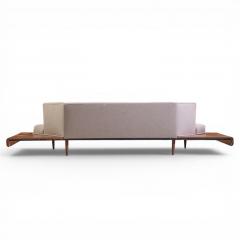 Adrian Pearsall Adrian Pearsall for Craft Associates 2006 S Mid Century Walnut Sofa - 4659631