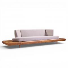 Adrian Pearsall Adrian Pearsall for Craft Associates 2006 S Mid Century Walnut Sofa - 4659746