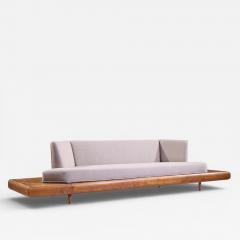 Adrian Pearsall Adrian Pearsall for Craft Associates 2006 S Mid Century Walnut Sofa - 4659750