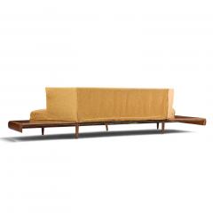 Adrian Pearsall Adrian Pearsall for Craft Associates 2006 S Mid Century Walnut Sofa - 4828367