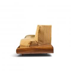 Adrian Pearsall Adrian Pearsall for Craft Associates 2006 S Mid Century Walnut Sofa - 4828368