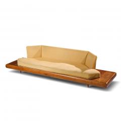 Adrian Pearsall Adrian Pearsall for Craft Associates 2006 S Mid Century Walnut Sofa - 4828378