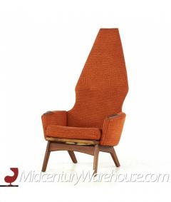 Adrian Pearsall Adrian Pearsall for Craft Associates 2056 C High Back Lounge Chairs Pair - 3047738