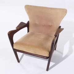 Adrian Pearsall Adrian Pearsall for Craft Associates 2291 C MCM Walnut Lounge Chair Pair - 4044943