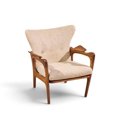 Adrian Pearsall Adrian Pearsall for Craft Associates 2291 C Mid Century Lounge Chairs Pair - 4731717