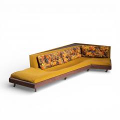 Adrian Pearsall Adrian Pearsall for Craft Associates 2300 S Mid Century Walnut Boomerang Sofa - 4459632