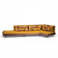 Adrian Pearsall Adrian Pearsall for Craft Associates 2300 S Mid Century Walnut Boomerang Sofa - 4459783