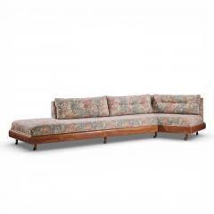 Adrian Pearsall Adrian Pearsall for Craft Associates 2300 S Mid Century Walnut Boomerang Sofa - 4514514