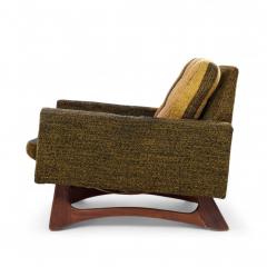 Adrian Pearsall Adrian Pearsall for Craft Associates 2406 C Mid Century Walnut Lounge Chair - 4358087