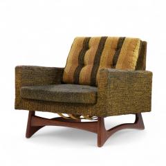 Adrian Pearsall Adrian Pearsall for Craft Associates 2406 C Mid Century Walnut Lounge Chair - 4358089