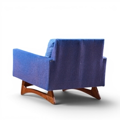 Adrian Pearsall Adrian Pearsall for Craft Associates 2406 C Mid Century Walnut Lounge Chair - 4721946