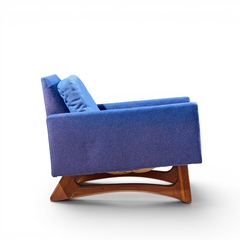 Adrian Pearsall Adrian Pearsall for Craft Associates 2406 C Mid Century Walnut Lounge Chair - 4721952