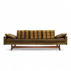 Adrian Pearsall Adrian Pearsall for Craft Associates 2408 S Mid Century Walnut Gondola Sofa - 4357333