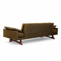 Adrian Pearsall Adrian Pearsall for Craft Associates 2408 S Mid Century Walnut Gondola Sofa - 4357334