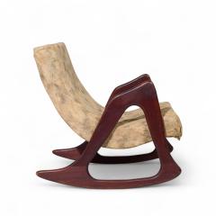 Adrian Pearsall Adrian Pearsall for Craft Associates 812 CR Walnut Rocking Lounge Chair - 4221111