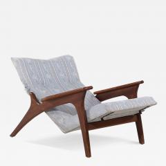 Adrian Pearsall Adrian Pearsall for Craft Associates 990LC Mid Century Walnut Lounge Chair - 4105872