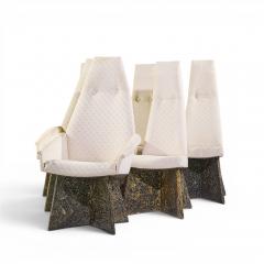 Adrian Pearsall Adrian Pearsall for Craft Associates Brutalist Dining Chairs Set of 6 - 4608857