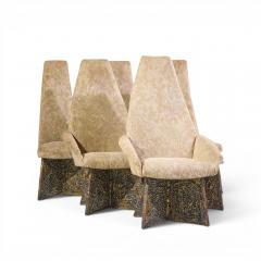 Adrian Pearsall Adrian Pearsall for Craft Associates Brutalist Dining Chairs Set of 6 - 4615333