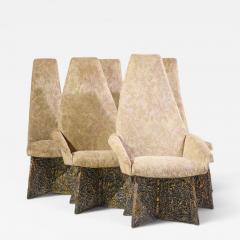 Adrian Pearsall Adrian Pearsall for Craft Associates Brutalist Dining Chairs Set of 6 - 4615334
