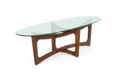 Adrian Pearsall Adrian Pearsall for Craft Associates Mid Century American Bowtie Glass Top Wal - 4652584