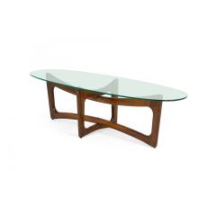 Adrian Pearsall Adrian Pearsall for Craft Associates Mid Century American Bowtie Glass Top Wal - 4700427