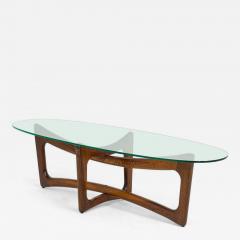 Adrian Pearsall Adrian Pearsall for Craft Associates Mid Century American Bowtie Glass Top Wal - 4700644
