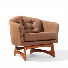 Adrian Pearsall Adrian Pearsall for Craft Associates Mid Century Barrel Lounge Chairs Pair - 4548024