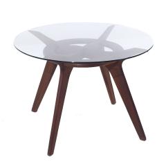 Adrian Pearsall Adrian Pearsall for Craft Associates Mid Century Compass Walnut Dining Table - 3921070