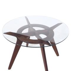 Adrian Pearsall Adrian Pearsall for Craft Associates Mid Century Compass Walnut Dining Table - 3921075