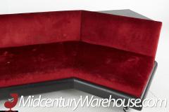 Adrian Pearsall Adrian Pearsall for Craft Associates Mid Century Ebonized Boomerang Sofa - 3694159