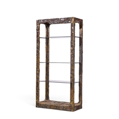 Adrian Pearsall Adrian Pearsall for Craft Associates Mid Century Goop Brutalist tag re Shelf - 4795401