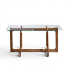 Adrian Pearsall Adrian Pearsall for Craft Associates Mid Century Sculptural Walnut Console Table - 4637611
