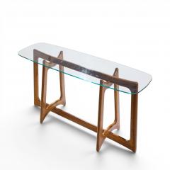 Adrian Pearsall Adrian Pearsall for Craft Associates Mid Century Sculptural Walnut Console Table - 4637619