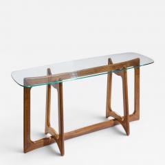 Adrian Pearsall Adrian Pearsall for Craft Associates Mid Century Sculptural Walnut Console Table - 4638826