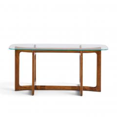Adrian Pearsall Adrian Pearsall for Craft Associates Mid Century Sculptural Walnut Console Table - 4813325