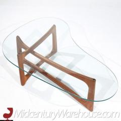 Adrian Pearsall Adrian Pearsall for Craft Associates Mid Century Walnut Coffee Table - 3275559