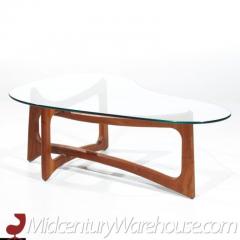 Adrian Pearsall Adrian Pearsall for Craft Associates Mid Century Walnut Coffee Table - 3275569
