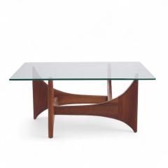 Adrian Pearsall Adrian Pearsall for Craft Associates Mid Century Walnut Coffee Table - 4232539
