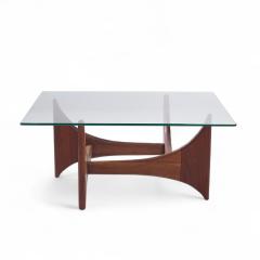 Adrian Pearsall Adrian Pearsall for Craft Associates Mid Century Walnut Coffee Table - 4232541